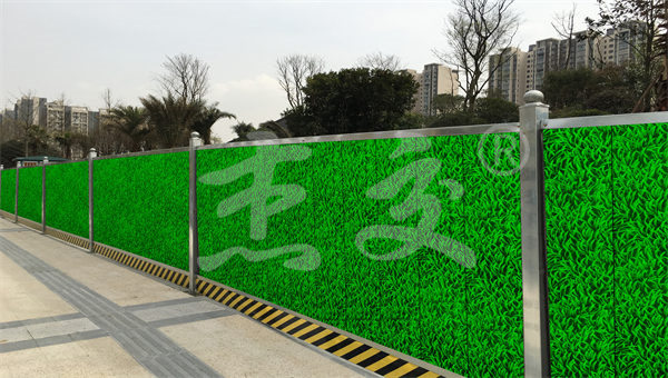 绵阳江油市检查井砌筑施工围挡 排水工程安全围挡供应(图1)